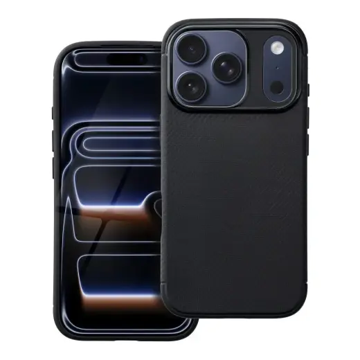 Carbon Premium phone case for iPhone 17 Pro black