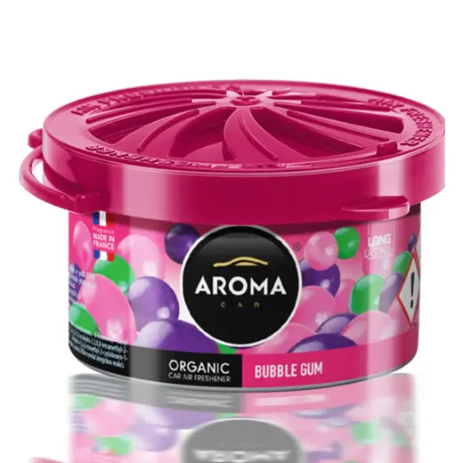 Car air freshener AROMA ORGANIC Bubble gum