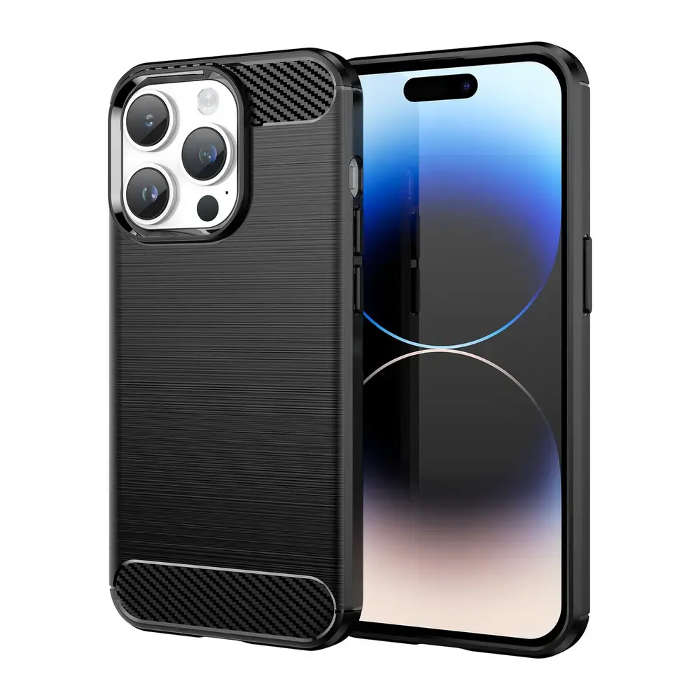 OEM Carbon maciņš telefonam iPhone 14