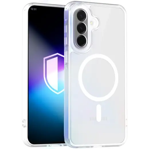 3mk Misty MagCase phone case with MagSafe support for Samsung Galaxy A27 5G (A276) white