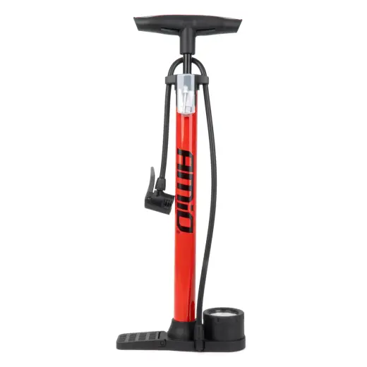 Metal Hand pump with pressure gauge MINI PU08 AMIO-04343