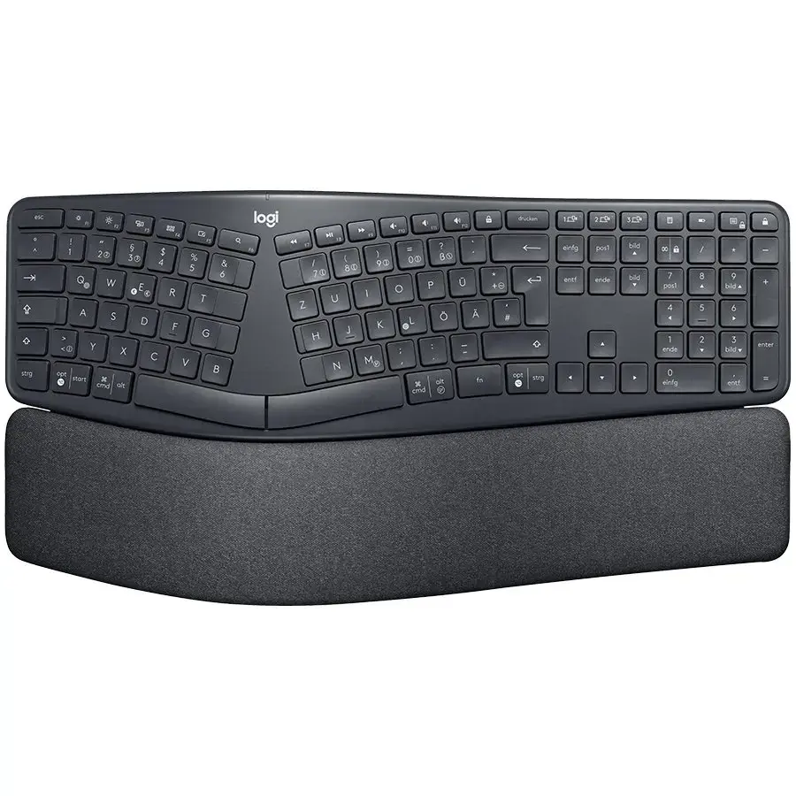 LOGITECH K860 ERGO Bluetooth keyboard - GRAPHITE - CH