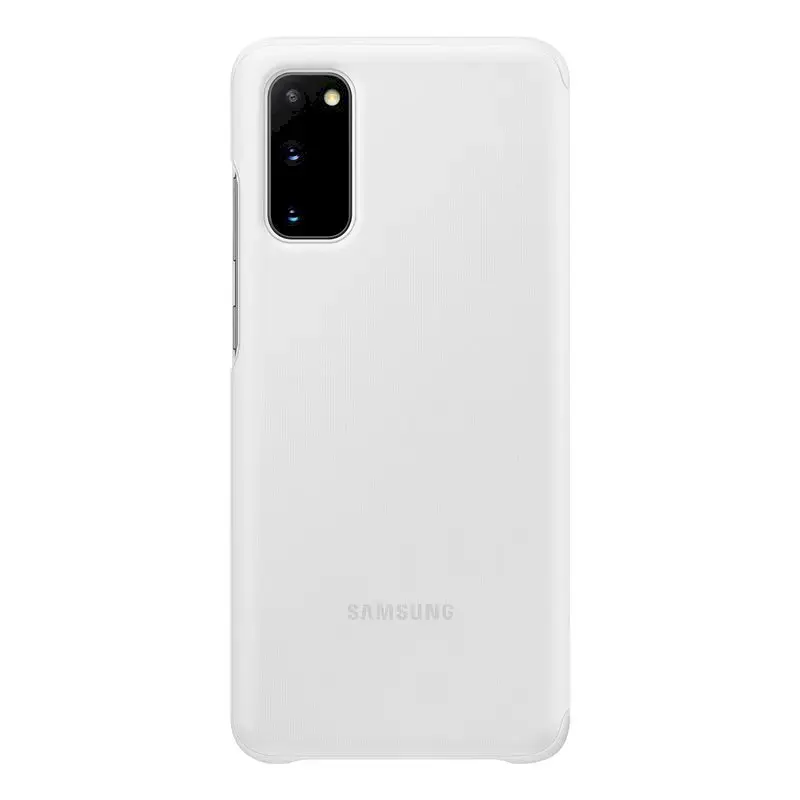EF-ZG980CWE Samsung Clear S-View Case for Galaxy S20 White