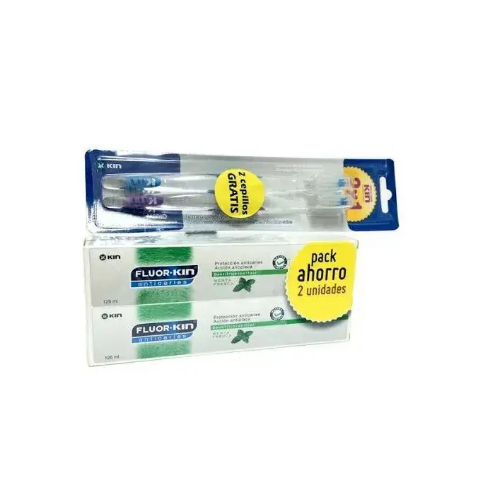 KIN Fluoride Toothpaste 125ml Set of 4 Pieces 2018