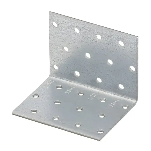 Angle bracket KM5 60x60x80x2mm, wide corner mounting