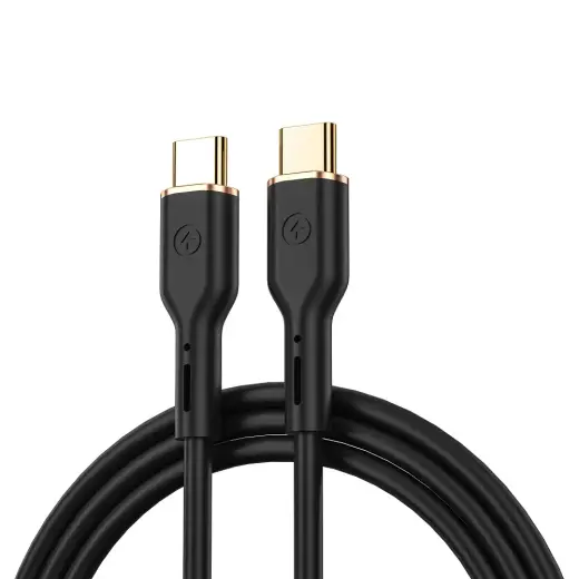 WIWU YQ02 data transfer and charging cable | USB-C to USB-C | 100W | 1.2m | black
