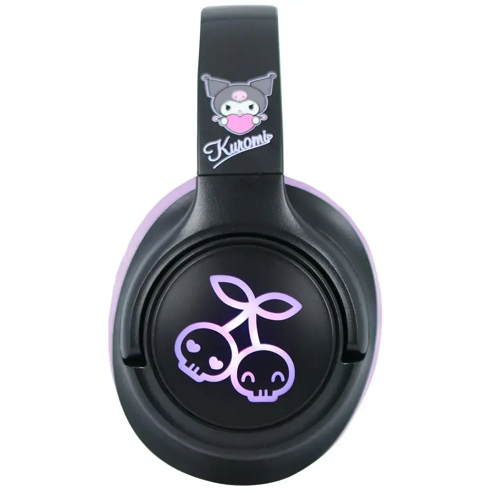 Wireless On-Ear Headphones OTL Kuromi LED Light Up