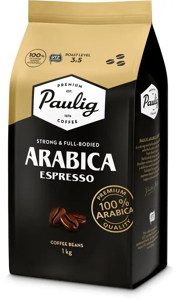 Kafijas pupiņas PAULIG Arabica Espresso, 1 kg