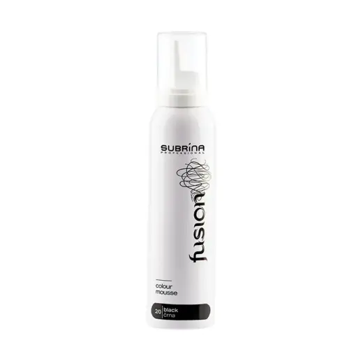 Subrina Professional, Fusion, Hair Colour Leave-In Mousse, 2/0 Black, 125 ml