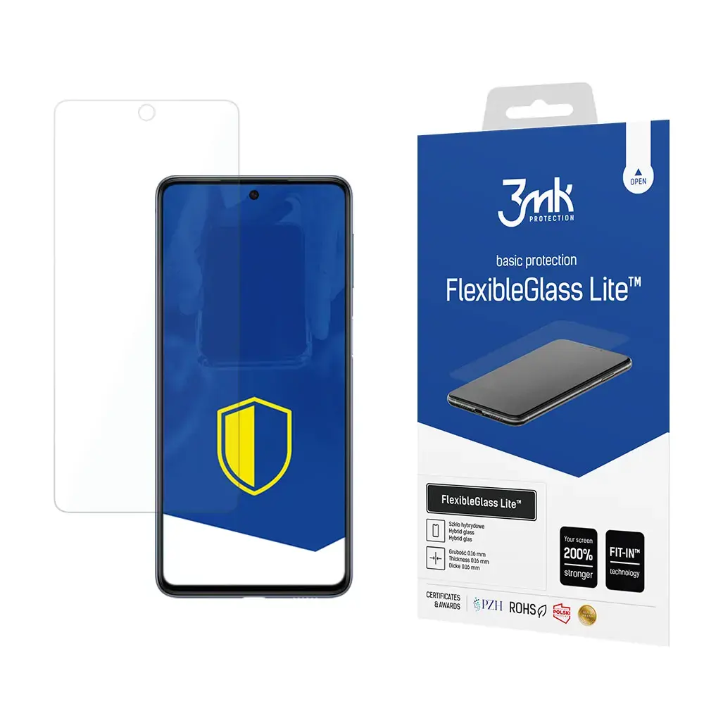 3mk FlexibleGlass Lite aizsargplēve telefona ekrānam Samsung Galaxy M53 (M536)