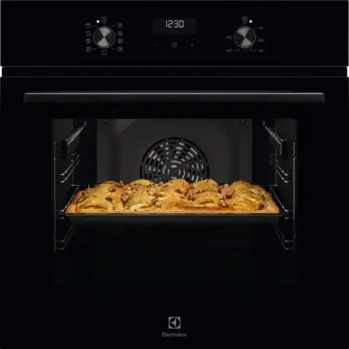 Electrolux cepeškrāsns, iebūv.,65L, melna