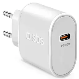 SBS tīkla lādētājs | 30W | USB-C | balts