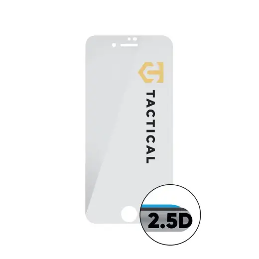 Tactical Glass Shield 2.5D aizsargstikls telefonam iPhone 7 | iPhone 8 | iPhone SE 2020 | iPhone SE 2022 caurspīdīgs