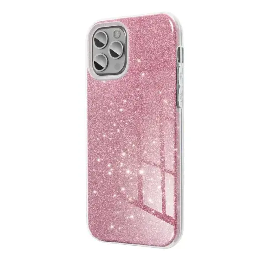 Shining maciņš telefonam Samsung Galaxy A27 5G (A276) rozā