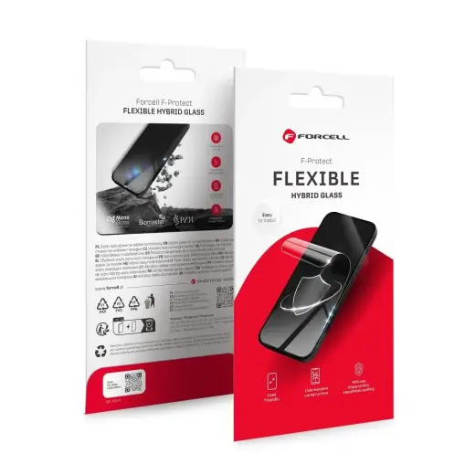Forcell Flexible Nano Glass aizsargstikls telefona ekrānam iPhone 16