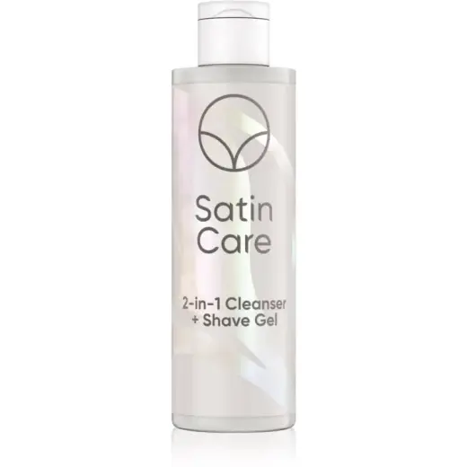 Gillette 2 in 1 Satin Care Cleanser + Shaving Gel - 190ml