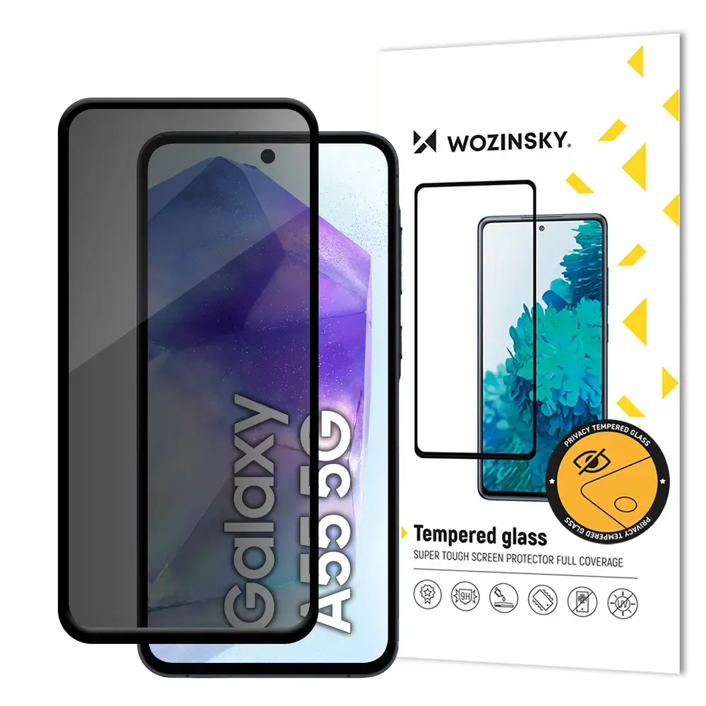 Wozinsky Privacy Glass tempered glass for phone Galaxy S25 Ultra (privacy effect)