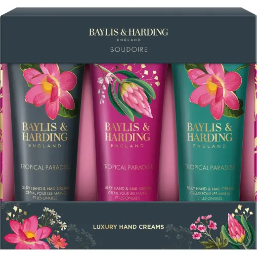 Baylis & Harding, Set Regalo Bellezza, Boudoire Geschenkset - Tropical Paradise 3 50 Ml