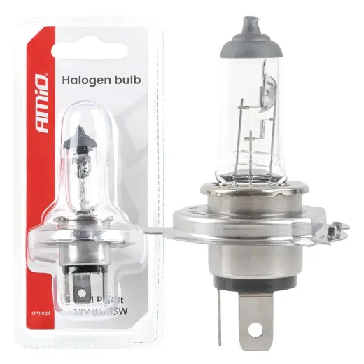 Halogen bulb HS1 12V 35/35W PX43T AMIO-04918