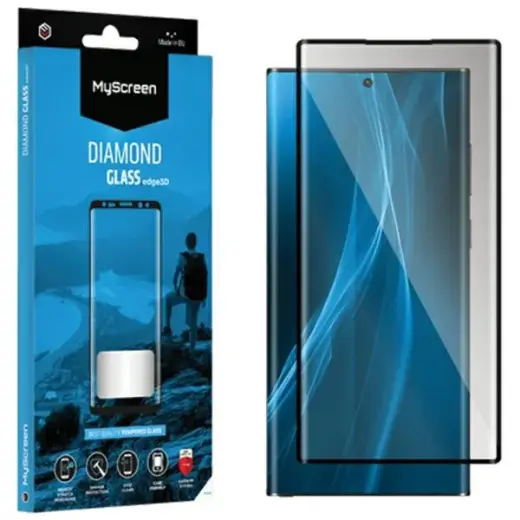 MS Diamond Glass Edge 3D aizsargstikls telefonam Xiaomi Mi 11 | Xiaomi Mi 11 Pro | Xiaomi Mi 11 Ultra 5G melns