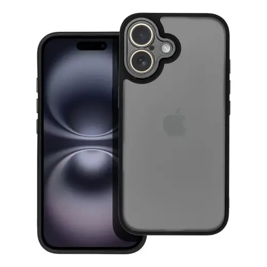 VARIETE maciņš telefonam iPhone 16 melns