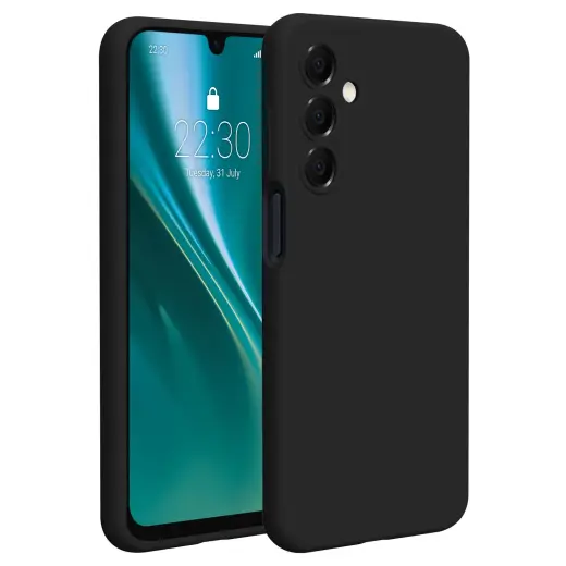 Etteri Silicone phone case for Samsung Galaxy A16 4G | A16 5G black