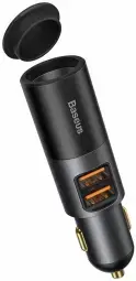 Baseus Share Together CCBT-D0G automašīnas lādētājs | 120W | PD, QC, PPS | USB-A | pelēks