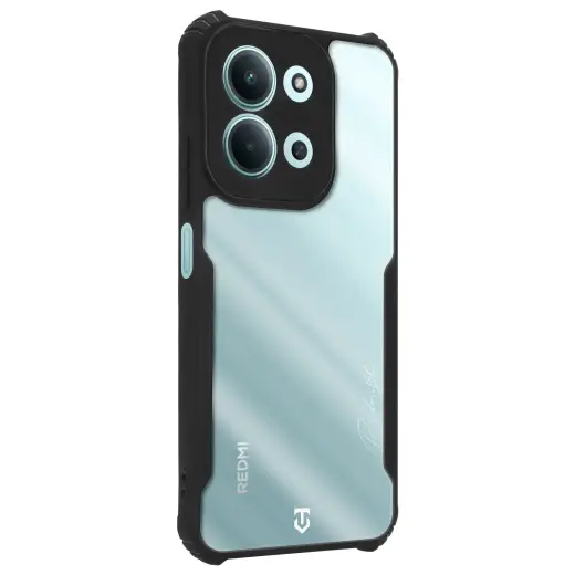 Tactical Quantum Stealth Cover for Xiaomi Redmi 15C 4G|5G Clear|Black