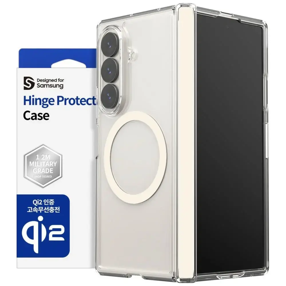 Araree Duple 360 M phone case with MagSafe support for Samsung Galaxy Z Fold 8 Ultra (F976) white