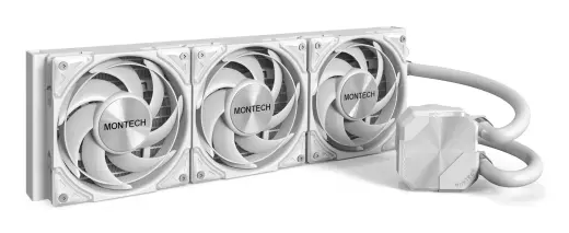 Система жидкостного охлаждения Montech HyperFlow Silent 360 белая
