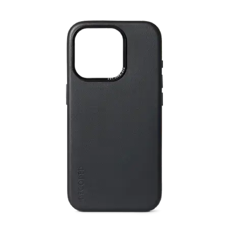 Decoded Leather Case with MagSafe for iPhone 15 Pro - black