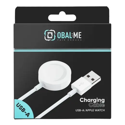OBAL:ME Charging Cable for Apple Watch USB-A White