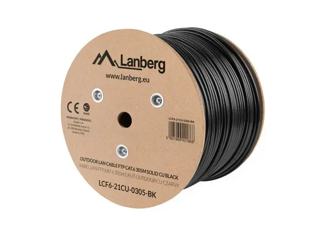 Cable FTP Cat.6 CU 305 m wire outdoor 