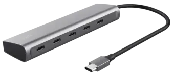 USB hubs Trust Halyx 5 PORT USB-C