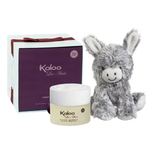 Set Kaloo: Les Amis, Eau De Parfum, For Women, 100 ml + Les Amis, Donkey, Collectible Plush Toy