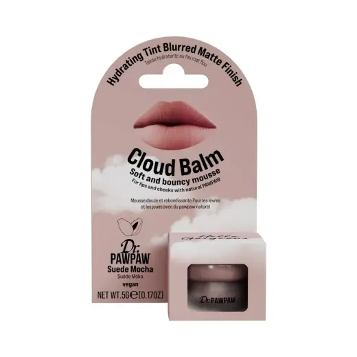 Dr. PawPaw, Cloud Balm, Matte & Smoothing, Cream Blush, Suede Mocha, 5 g