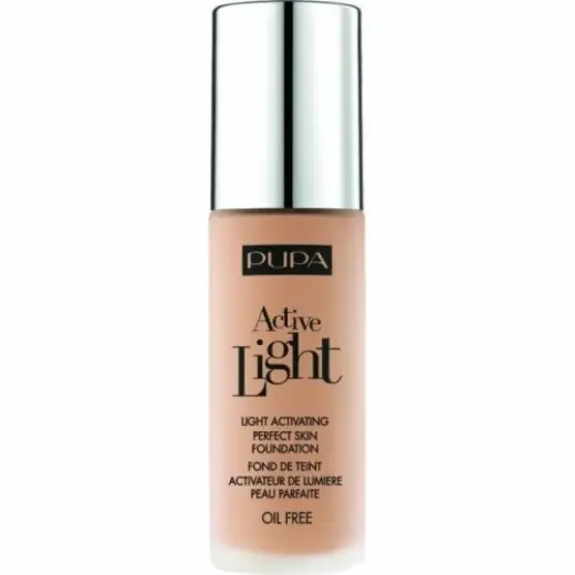 Pupa, Active-Light, Oil Free, Illuminating, Liquid Foundation, 030, 30 ml
