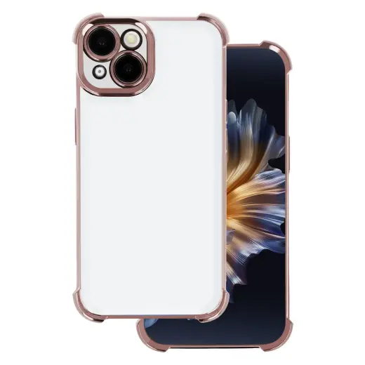 Anti Shock Chrome case for iPhone 12 6,1" gold