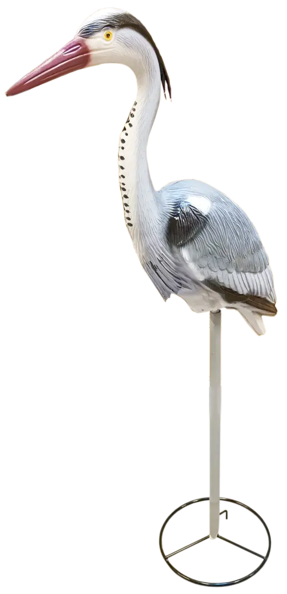 Garden decor Heron 76x16x72cm