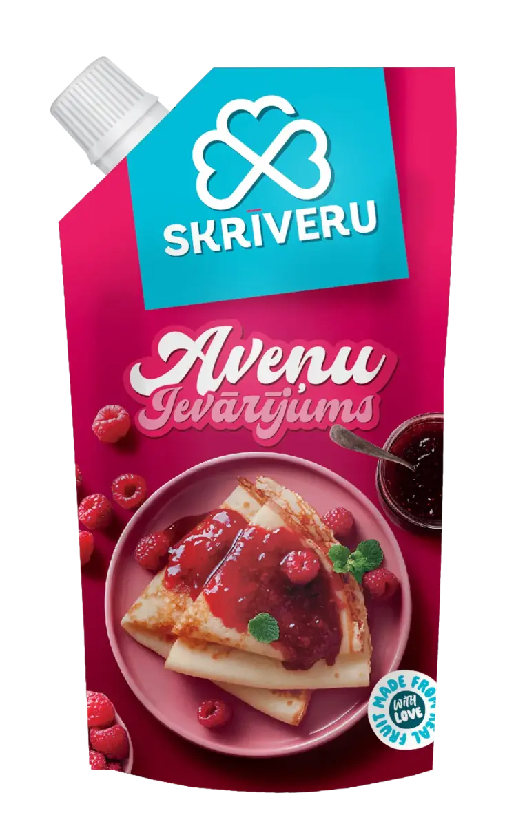 SKRĪVERU Raspberry jam, 250g