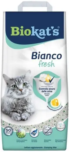 Cat Toilet Sand - Biokats Bianco Fresh, 5 kg