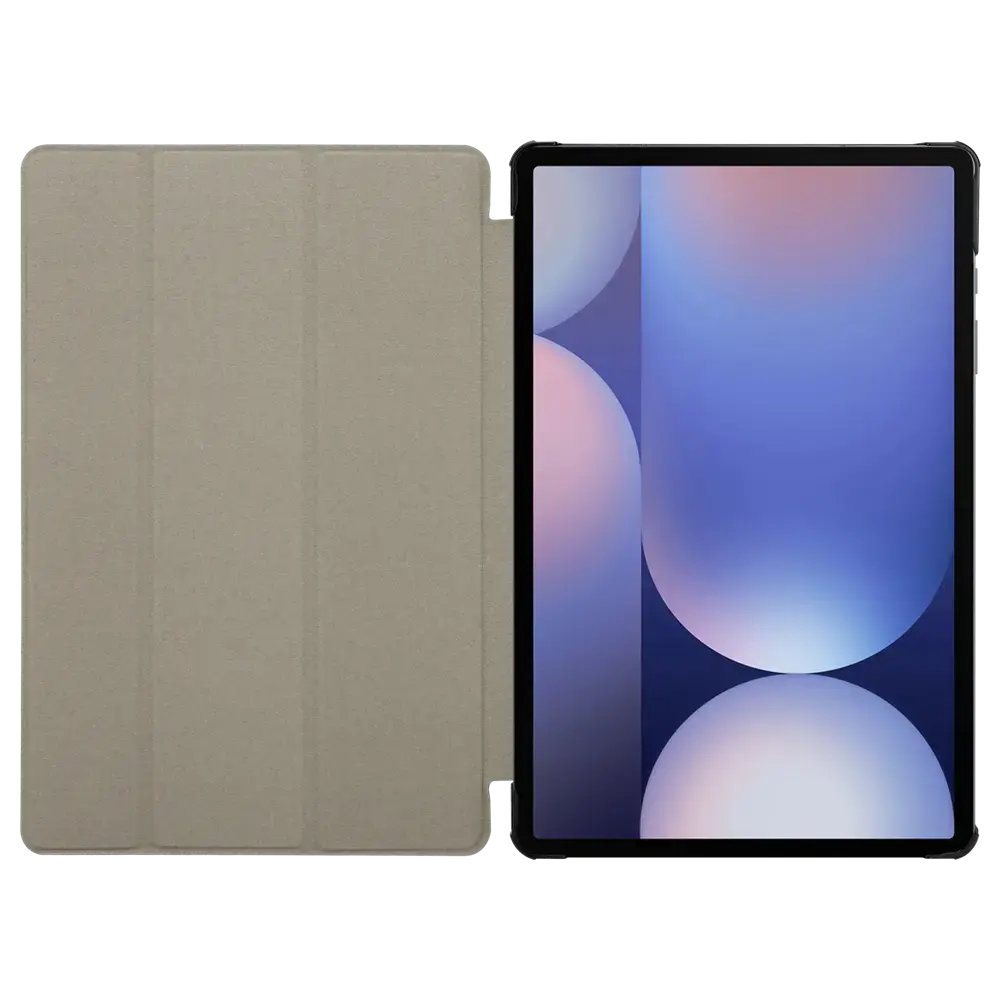 Tactical Book Tri Fold Case for Samsung Galaxy Tab S9 FE/S10 FE/S10 Lite Black