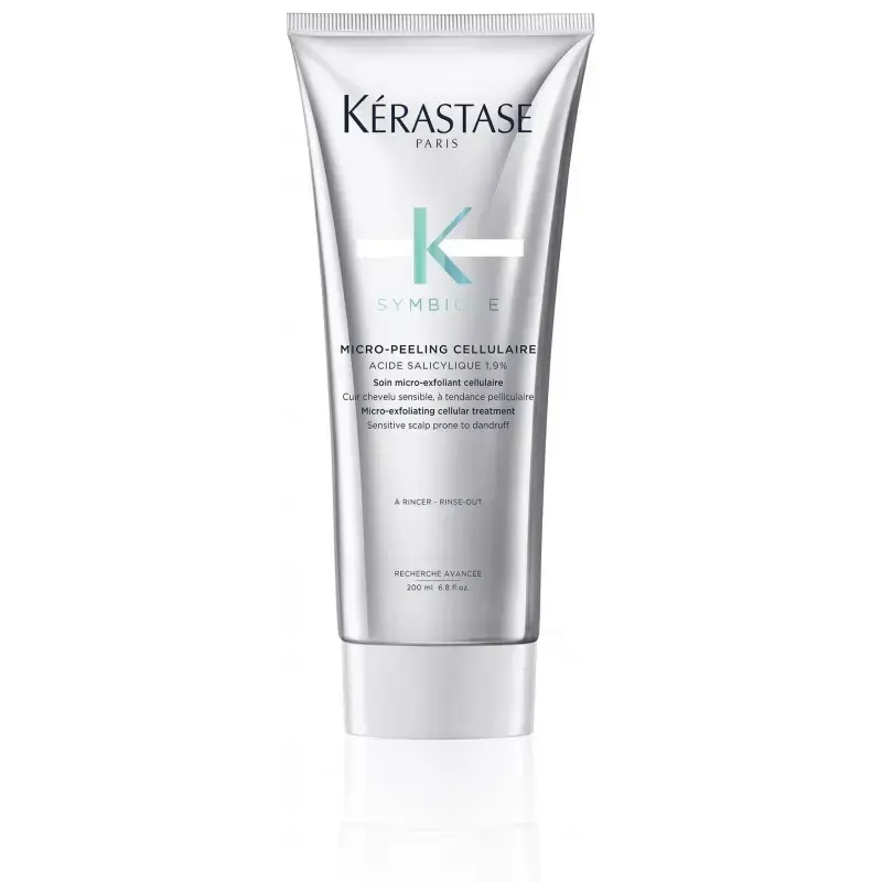 Kérastase Symbiose Micro-Exfoliating Cellular Treatment, for Sensitive Scalp Prone to Dandruff, 200ml
