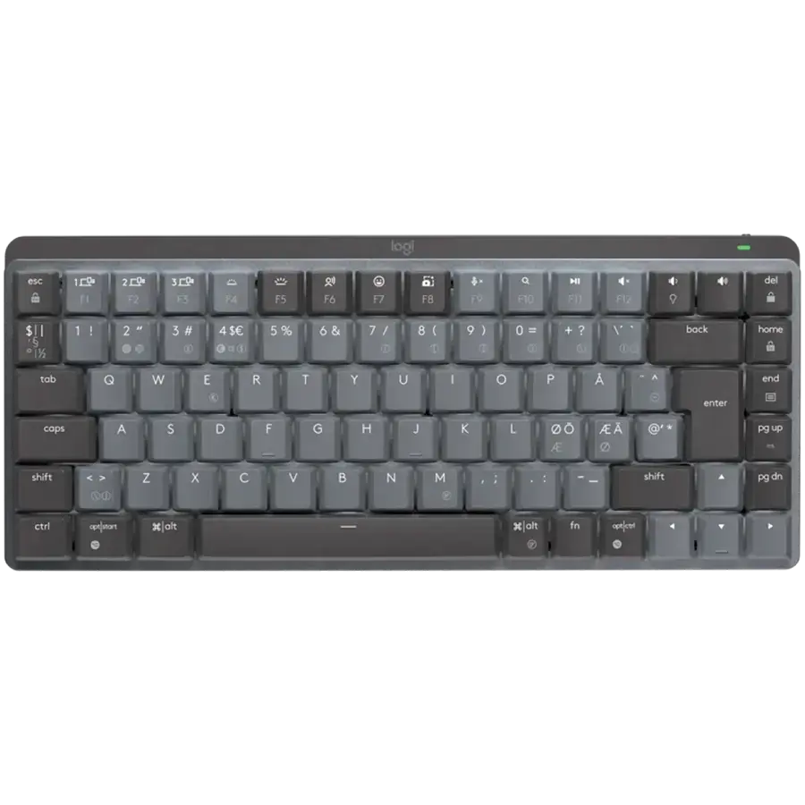 LOGITECH MX Mechanical Mini Bluetooth Illuminated Keyboard  - GRAPHITE - US INT'L - CLICKY