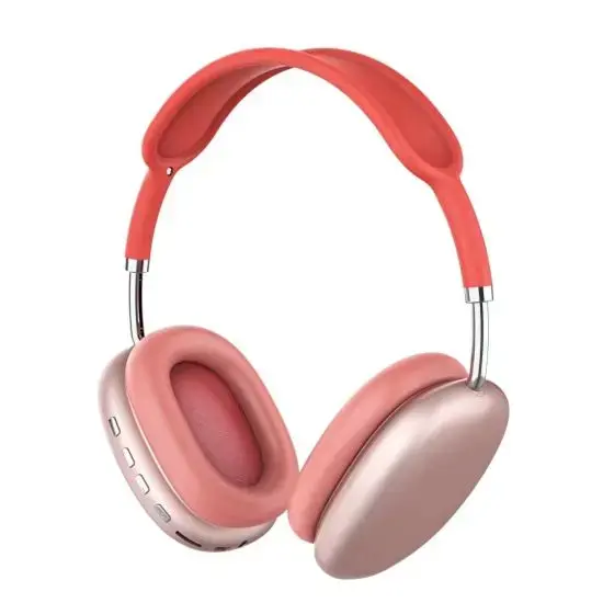 Goodbuy P9 Noise canceling wireless headsets | bluetooth 5.0 | pink