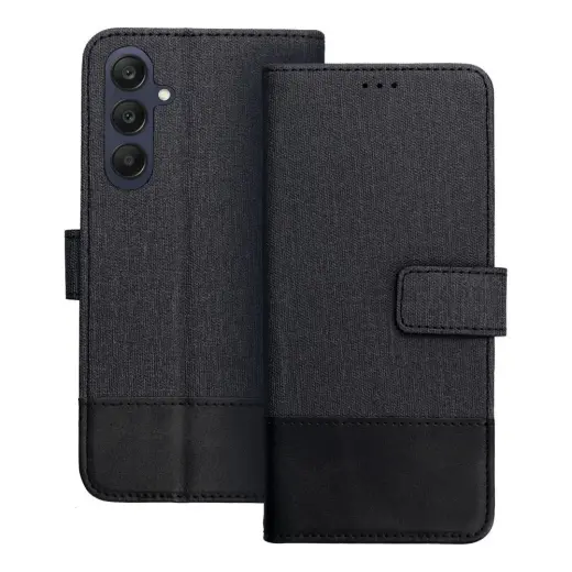 Gomma book type phone case for Samsung Galaxy A35 (A356) black
