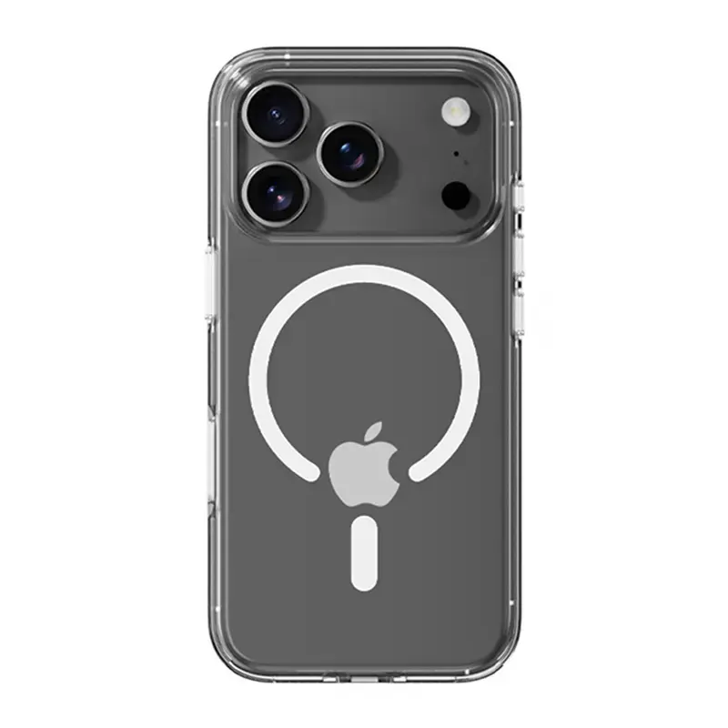 Rock Crystal Shield Series maciņš telefonam iPhone 17 Pro caurspīdīgs