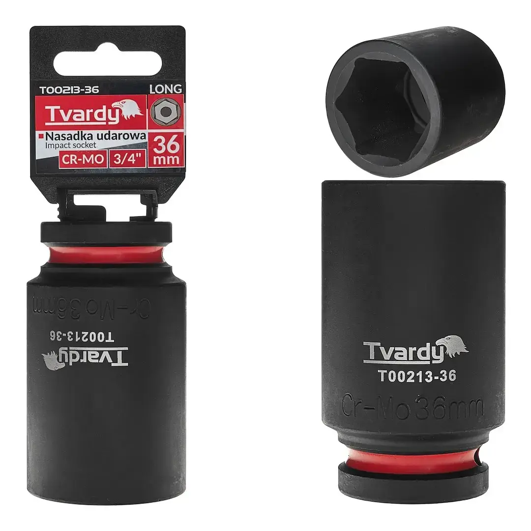 Deep impact socket 3/4" 6PT 36mm CR-MO