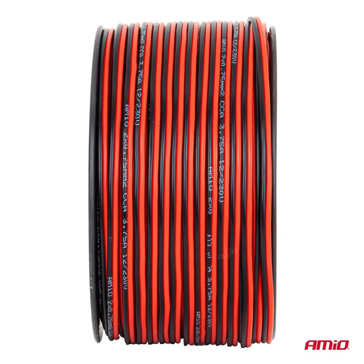 CCA speaker cable 2x0.75mm2 100m 3.75A AMIO-04457