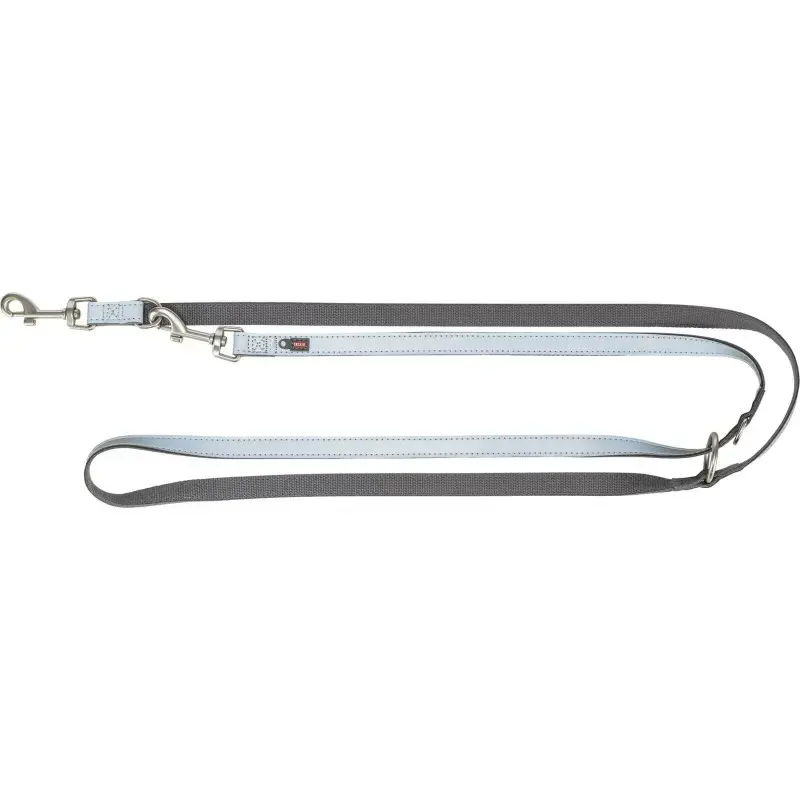 Pavada - Trixie Premium Reflect adjustable lead, M–L: 2.00 m/20 mm